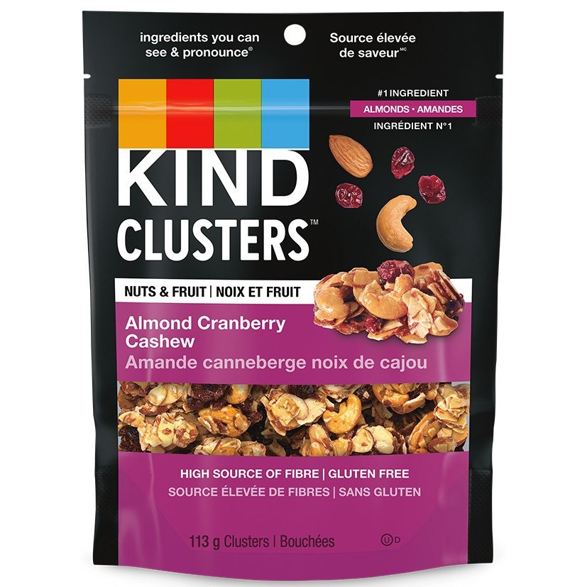 KIND CLUSTERS ALMOND CRAN CASHEW 4oz