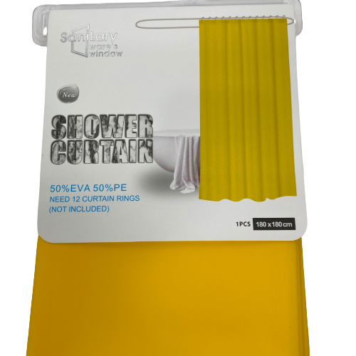 Sanitary Ware's Window Shower Curtain