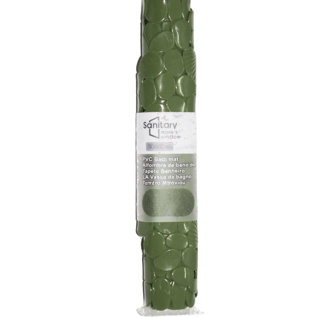 Sanitary Ware's Window PVC Mats (Forest Green), 69 x 35cm