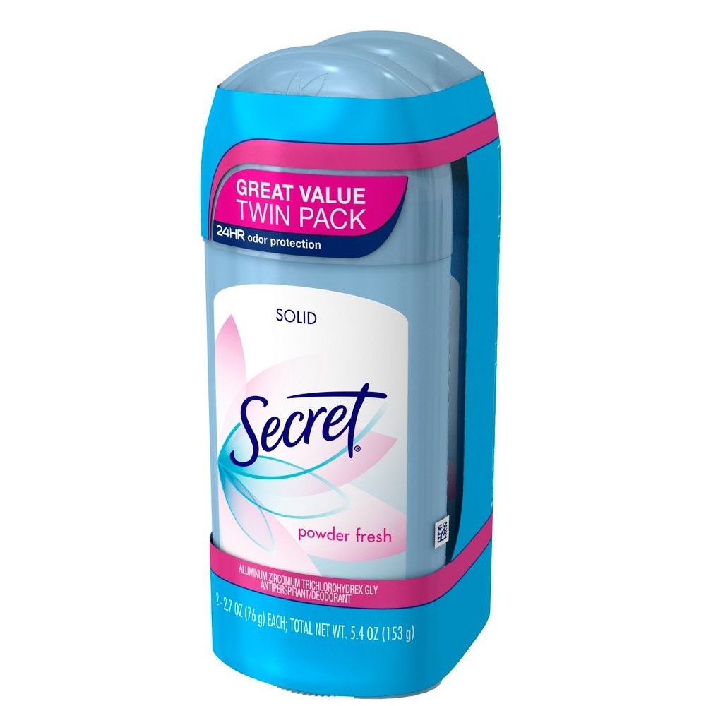 SECRET SOLID POWDER FRESH 2pk