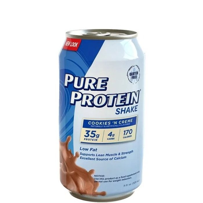 PURE PROTEIN SHAKE COOKIE & CREAM 11oz