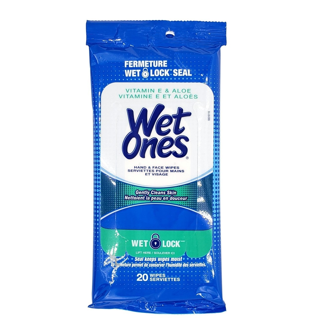 WET ONES VITAMIN E & ALOE 20s