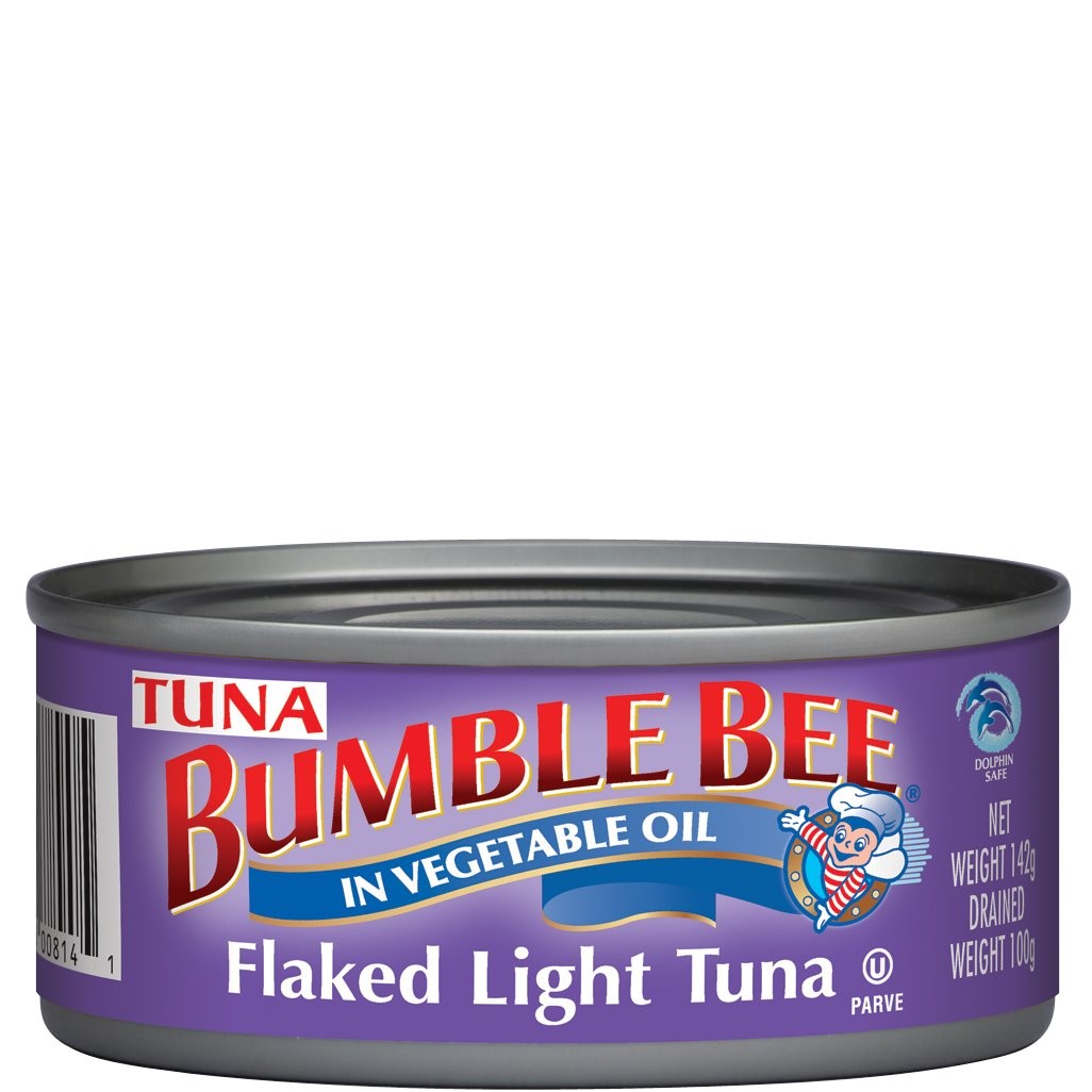 BUMBLE BEE FLAKED TUNA OIL 142g