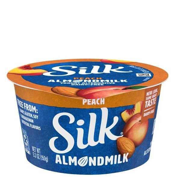 SILK YOGURT ALMOND MILK PEACH 5.3oz