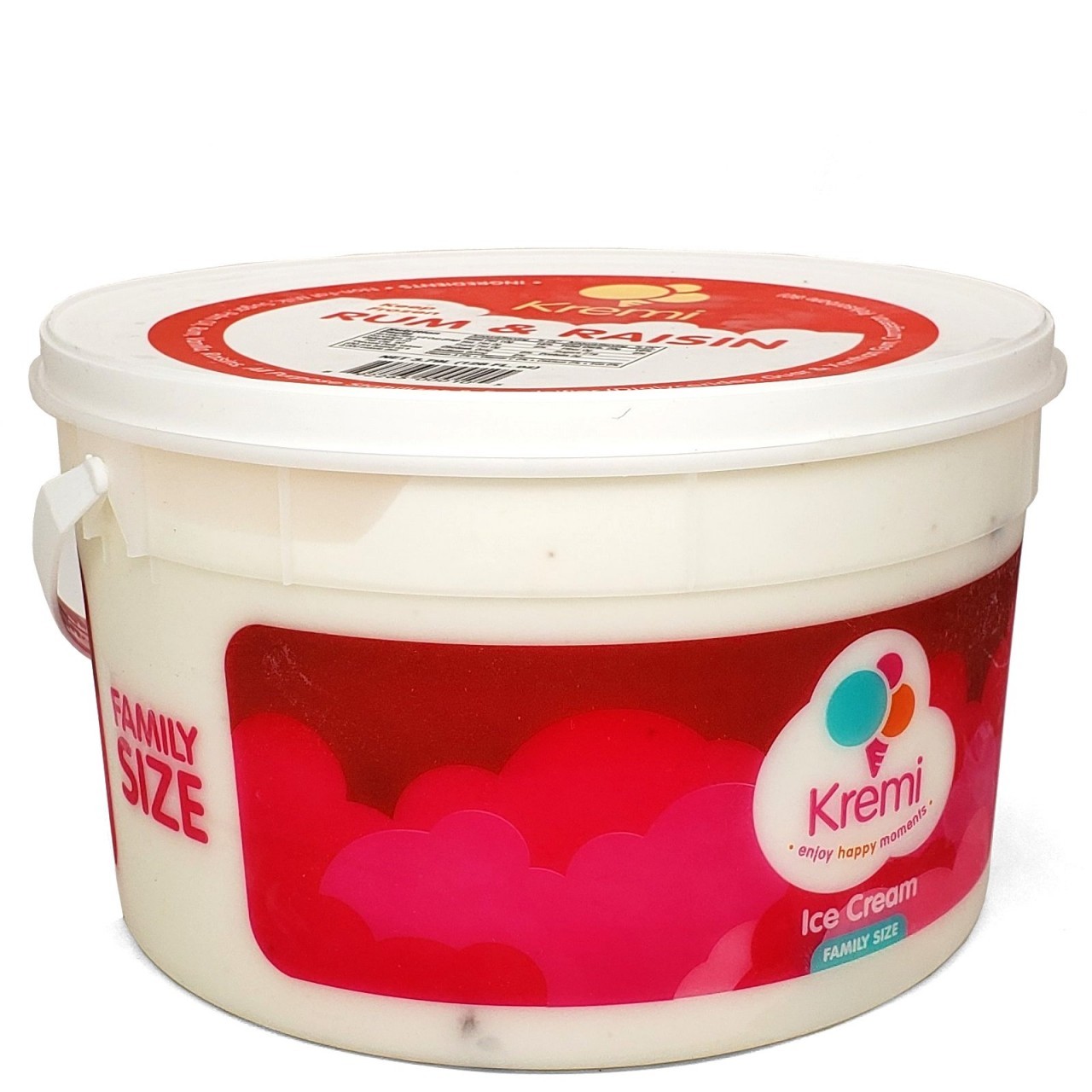 KREMI RUM & RAISIN 3.79L