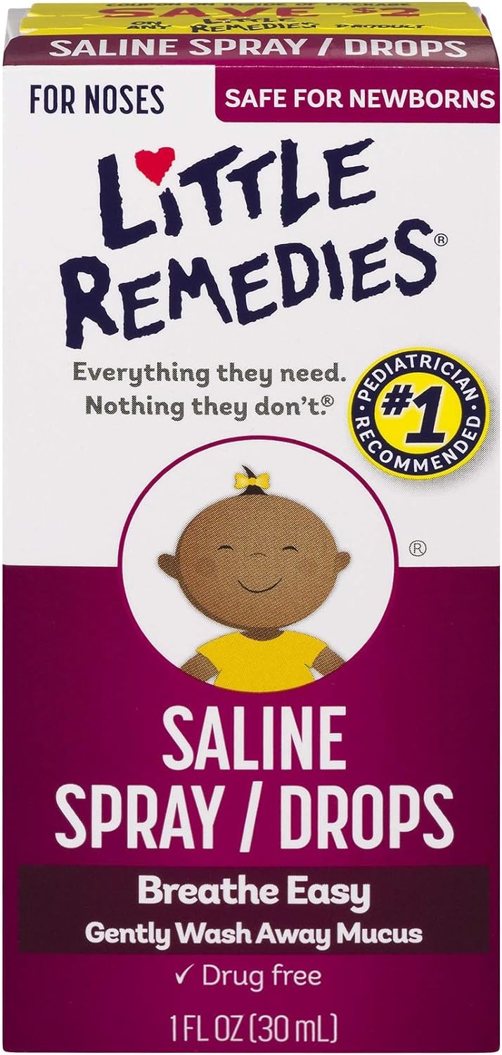 Little Remedies Saline Spray + Drops 15ml