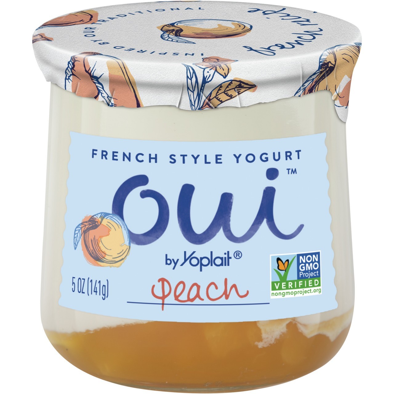 YOPLAIT OUI PEACH 141g