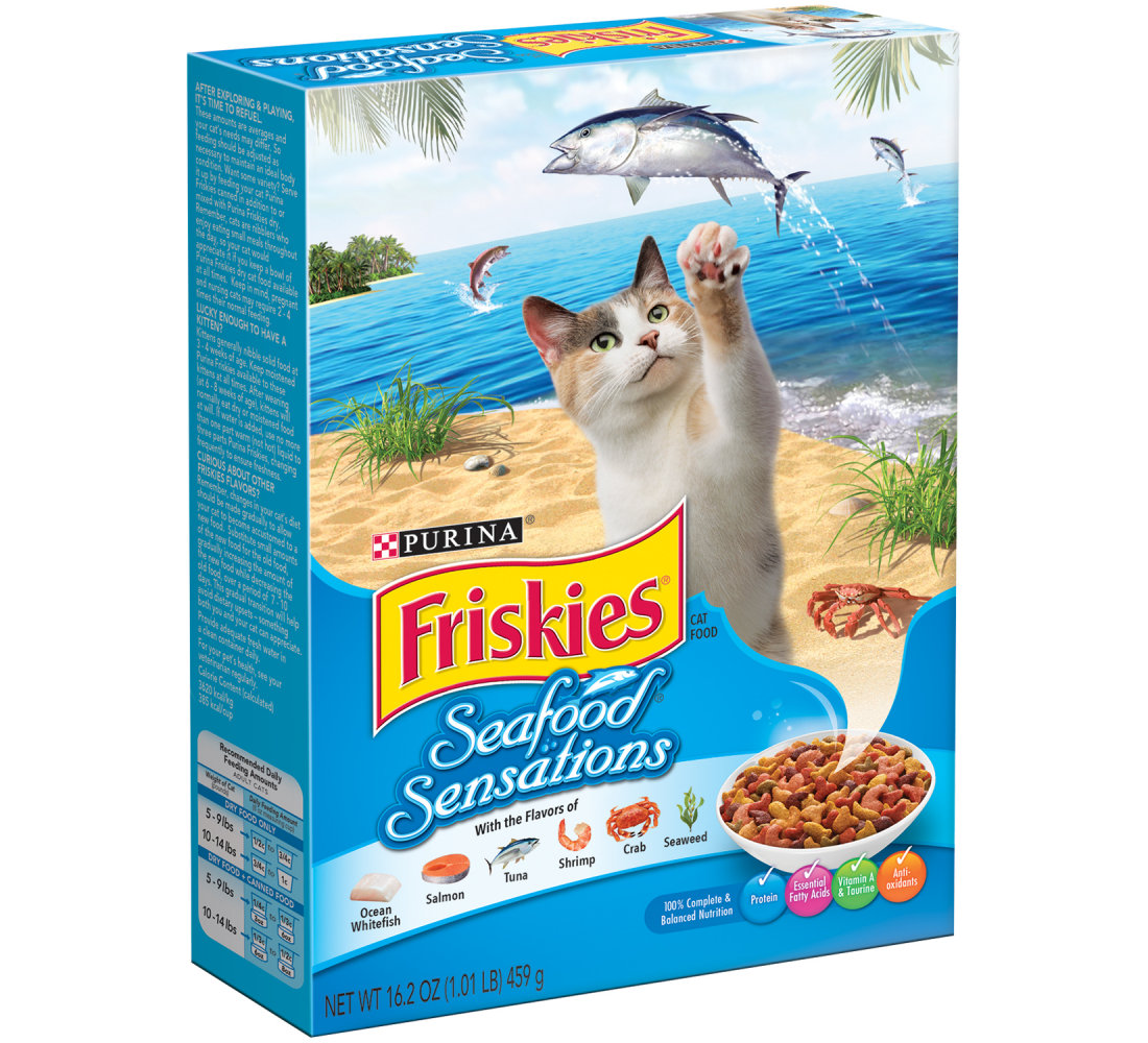 FRISKIES SEAFOOD SENSATIONS 459g