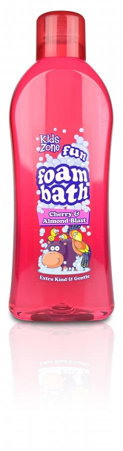 KID ZONE FOAM BATH CHERRY ALMOND 1L