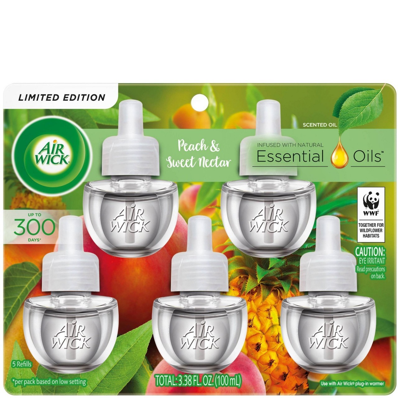 AIR WICK OIL PEACH SWT NECTAR RF 5x20ml