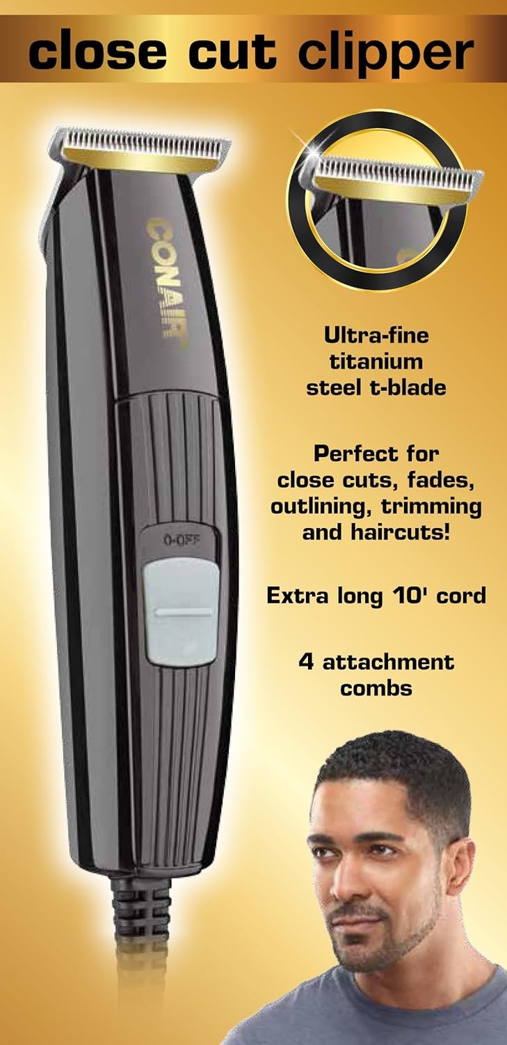 Conair Close Cut Clippers For Men