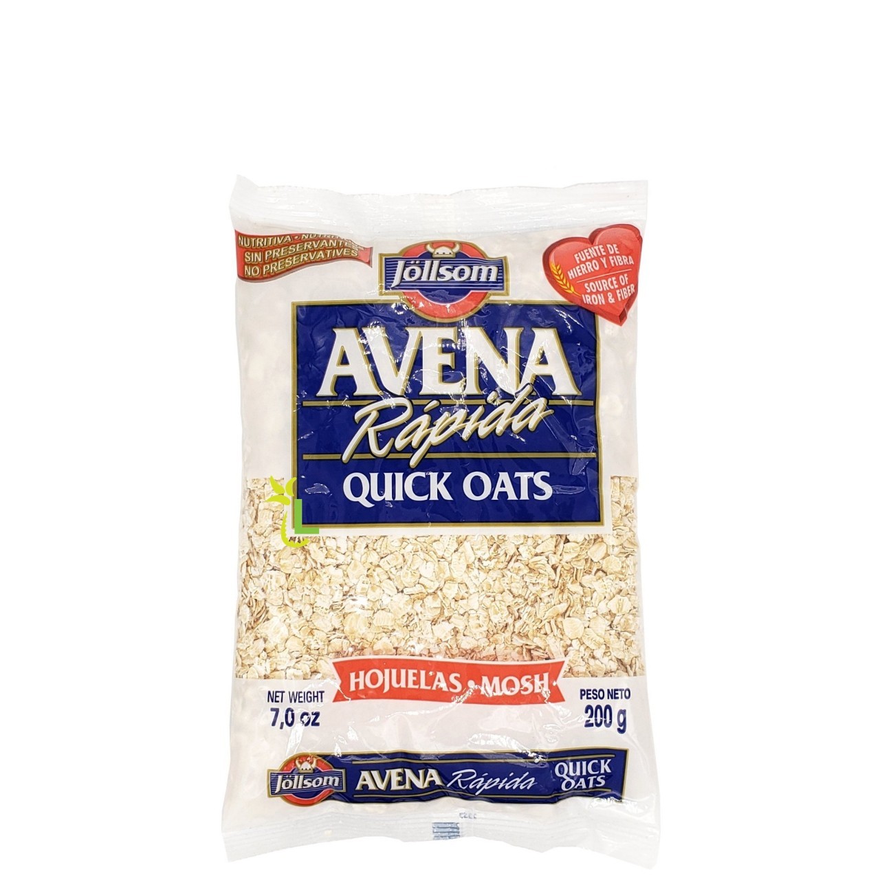 JOLLSOM QUICK OATS 200g