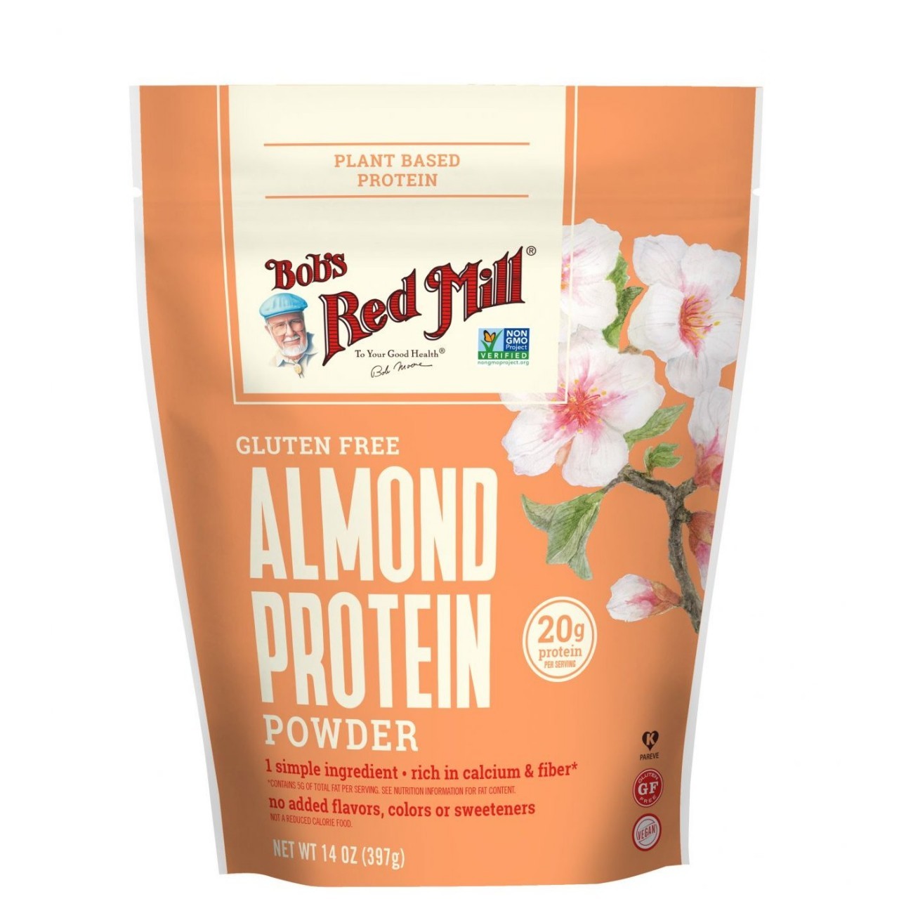 BOBS RED MILL PROTEIN POWDER ALMOND 14oz
