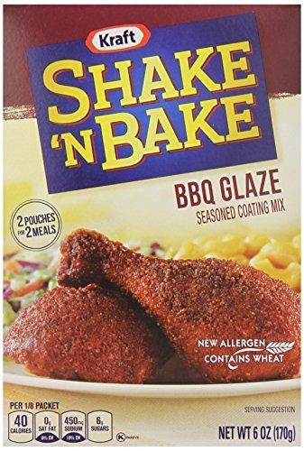 KRAFT SHAKE N BAKE BBQ GLAZE 6oz