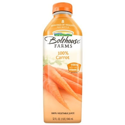 BOLTHOUSE 100% CARROT JUICE 32oz