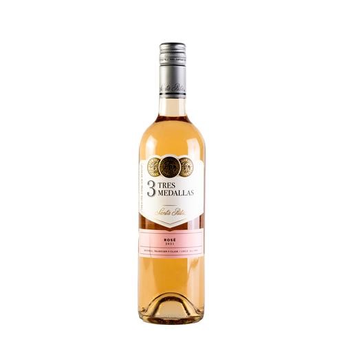 Tres Medallas Santa Rita 2021 Rosé Wine Bottle 750 ml