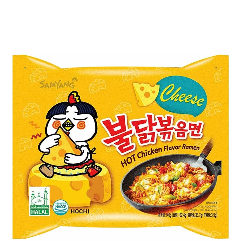 SAMYANG RAMEN HOT CHICKEN CHEESE 140g