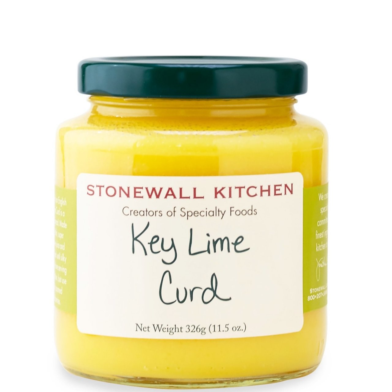 STONEWALL KEY LIME CURD 11.5oz
