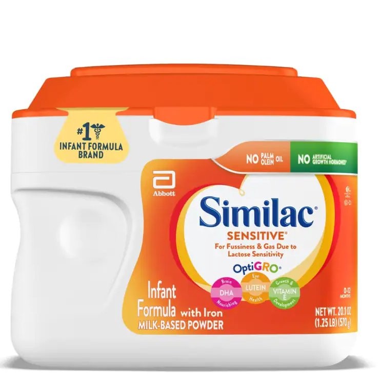 SIMILAC SENSITIVE LACTOSE FREE 20.1oz