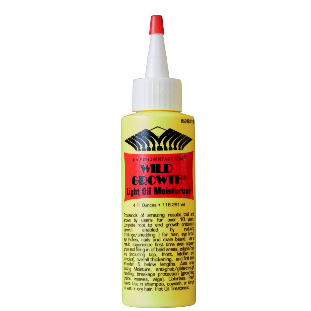 Wild Growth Light Oil Moisturizer, 4 oz