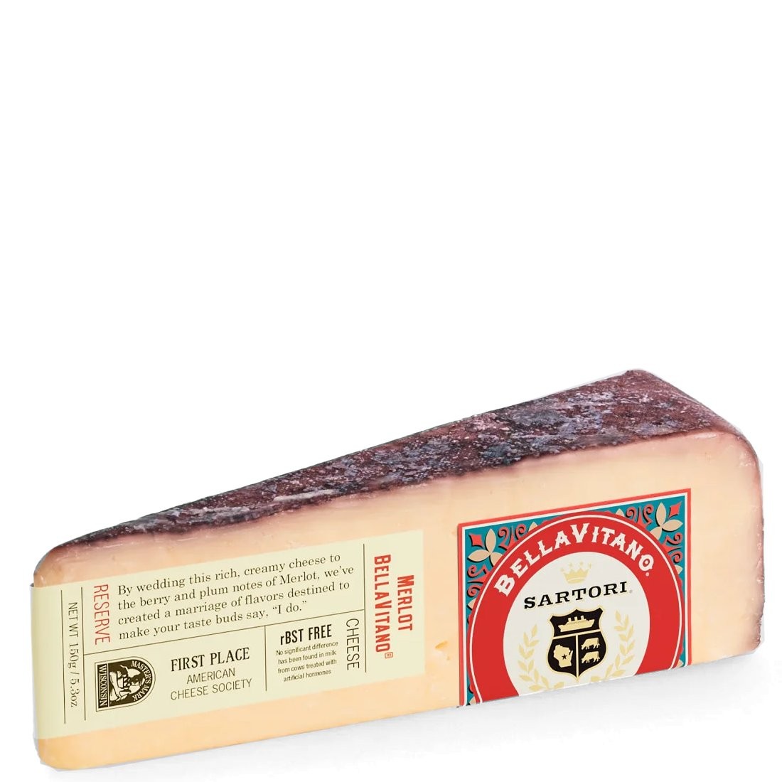 SARTORI CHEDDAR MERLOT 5.3oz