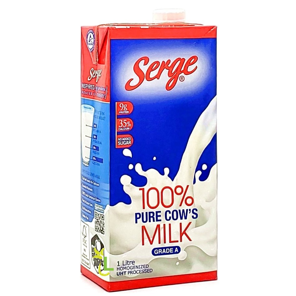 SERGE COWS MILK 100% 1L