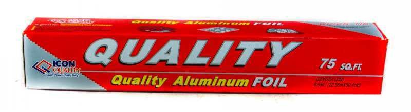 QUALITY ALUMINUM FOIL 75SFT