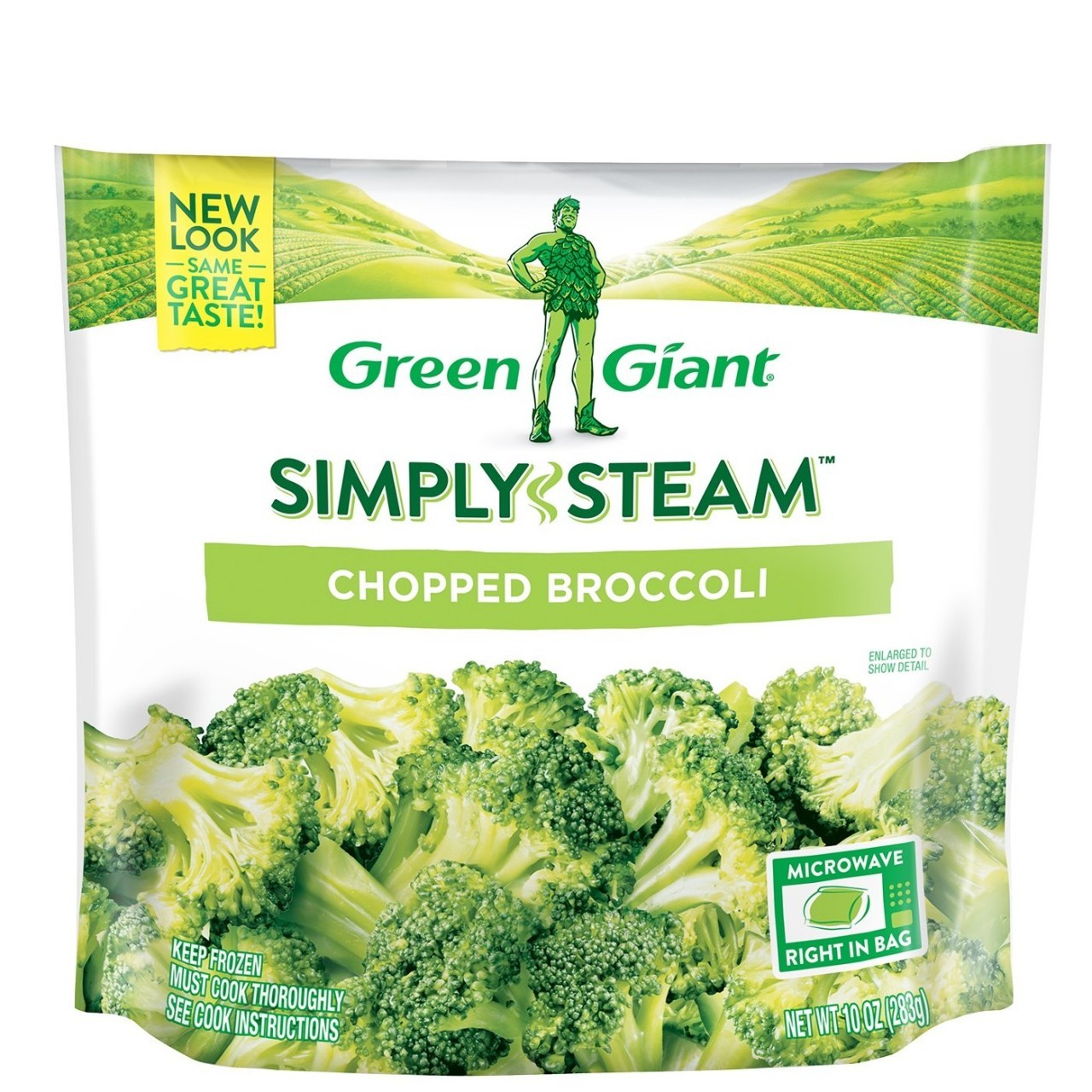 GREEN GIANT STEAM BROCCOLI CHOPPED 283g