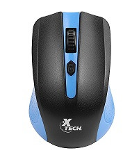 Xtech - Mouse - 2.4 GHz, Wireless Blue 1600 dpi XTM-310BL