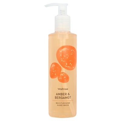 WAITROSE HAND WASH AMBER 250ml