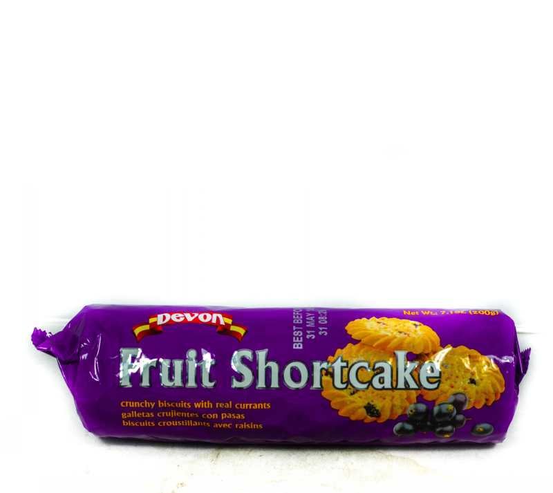 DEVON FRUIT SHORTCAKE BISCUITS 200G
