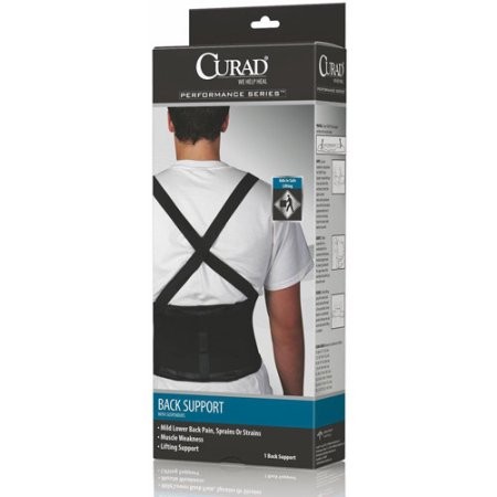 Curad Back Supp X-Large W/Susp