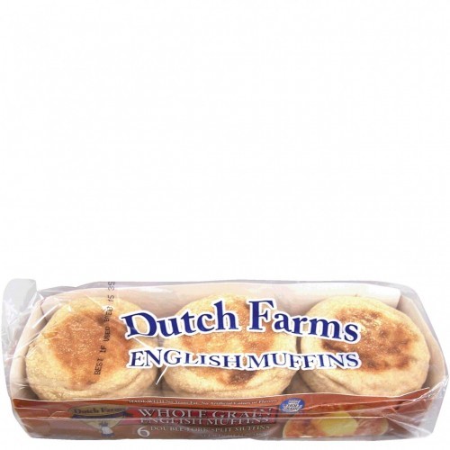 DUTCH FARMS ENGLISH MUFFIN W/WHEAT 12oz