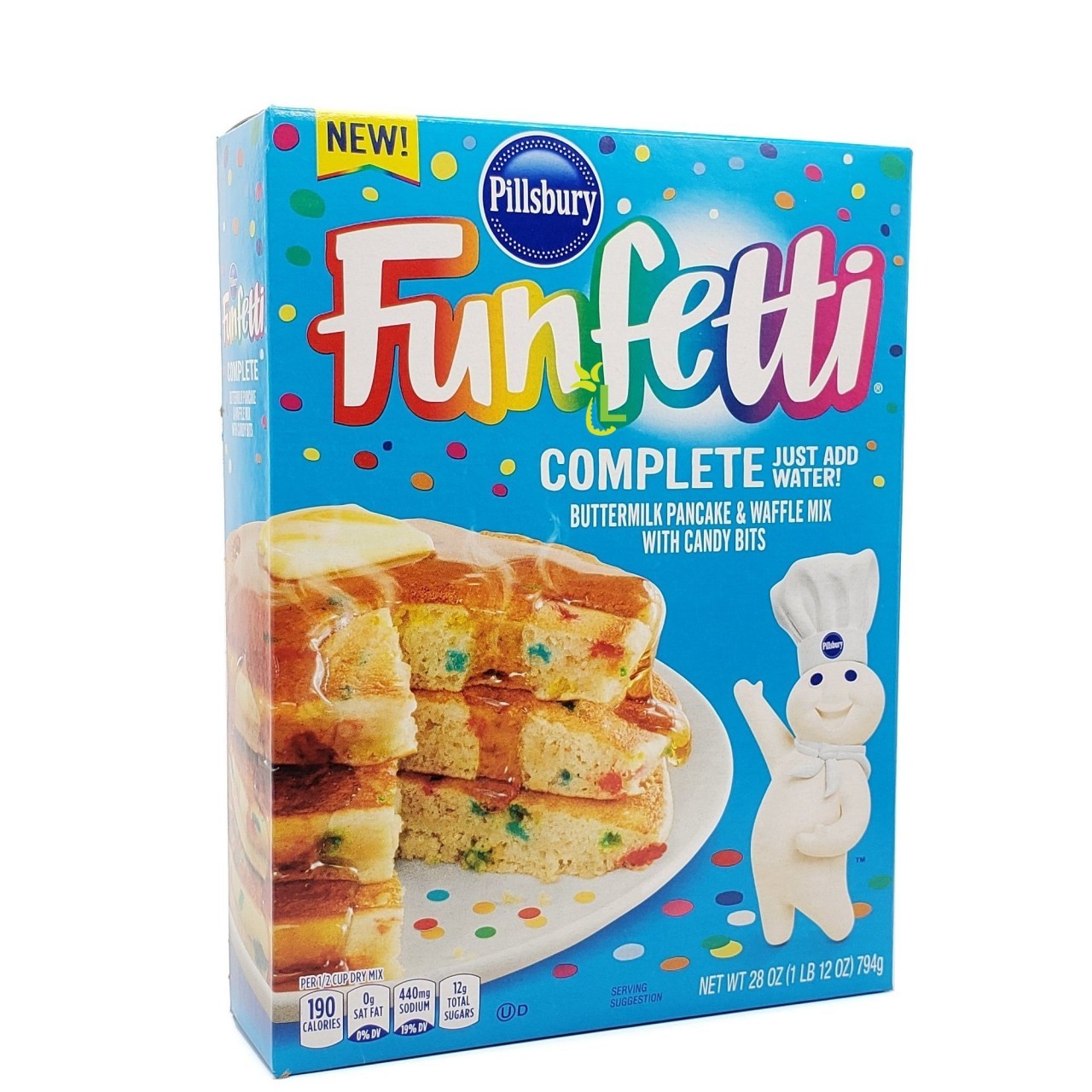 PILLSBURY PANCAKE MIX FUNFETTI 794g