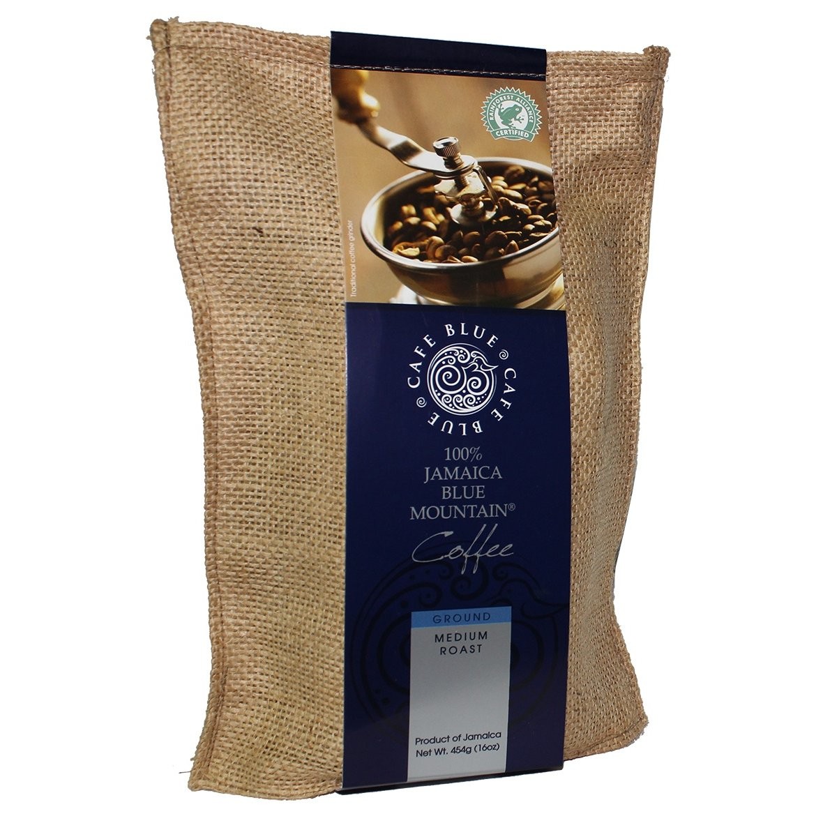 CAFE BLUE 100% JBM COFFEE GROUND 16oz