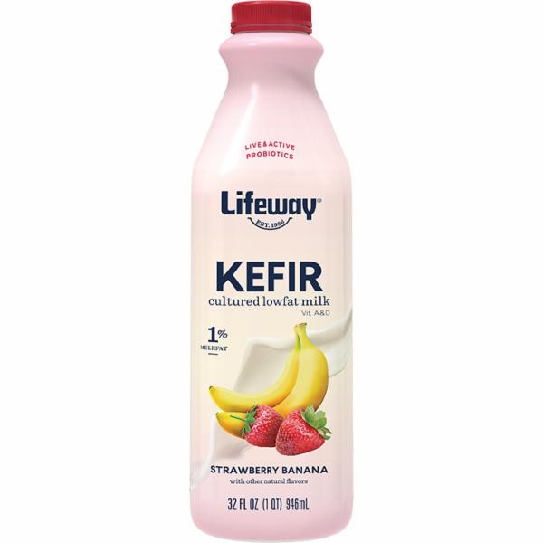 LIFEWAY KEFIR LF BAN STRAWBERRY 32oz