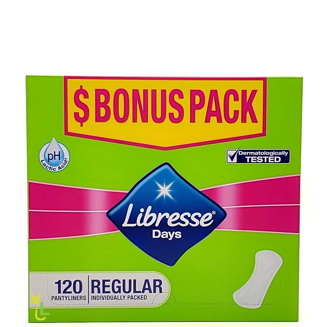 LIBRESSE DAYS PANTYLINERS REGULAR 120s