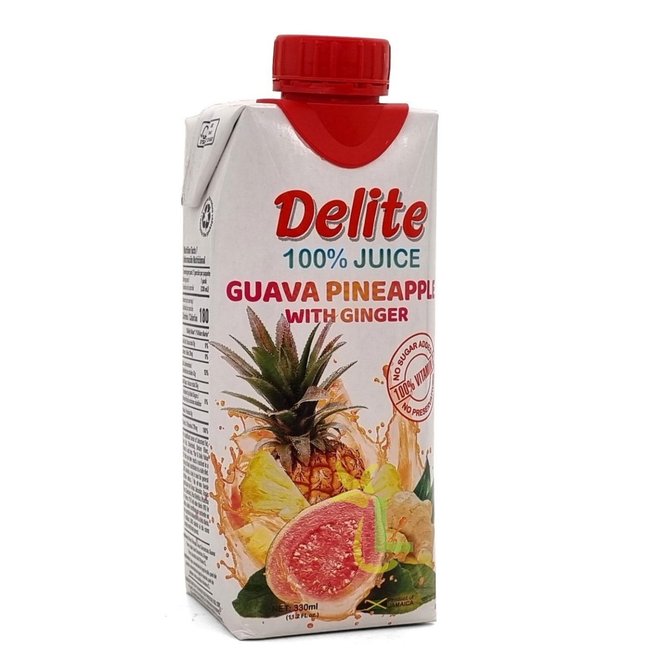 DELITE GUAVA PINEAPPLE 330ml