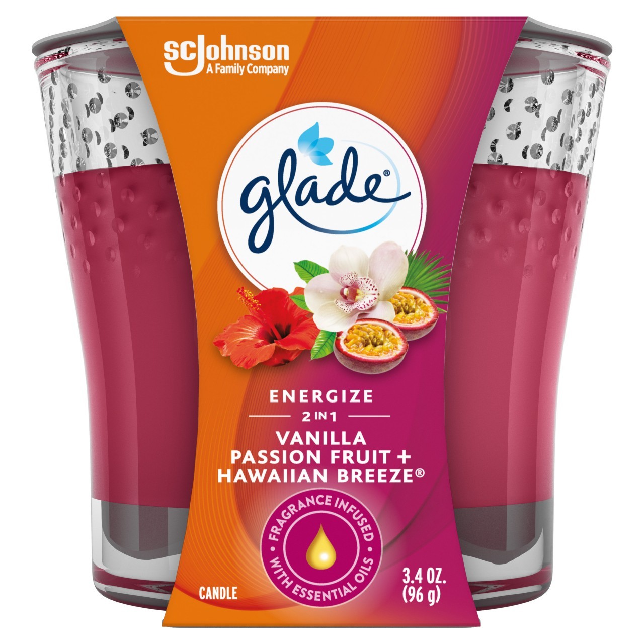GLADE CANDLE VAN PASS HAWAII 3.5oz