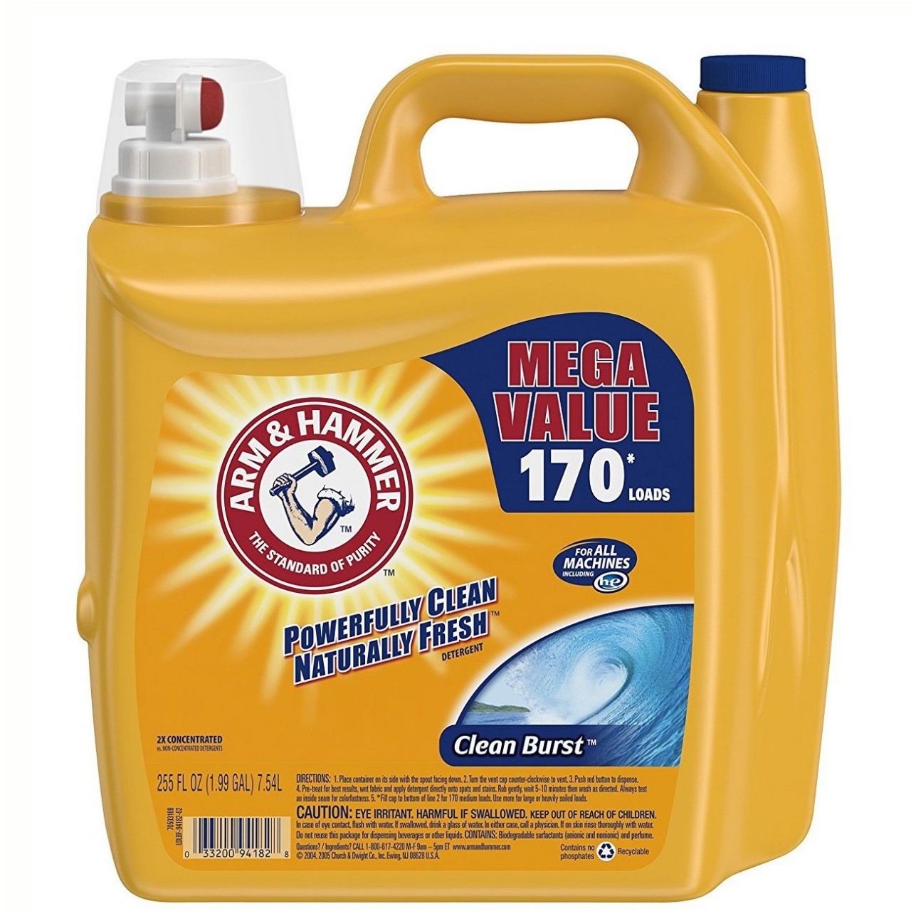 ARM & HMR LIQ DET CLEAN BURST 7.54L