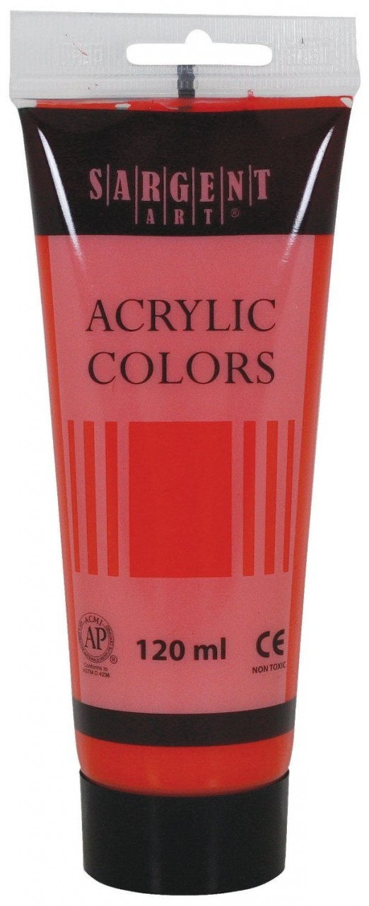 Sargent Art 23-0338 120Ml Tube Acrylic Paint, Primary Magenta