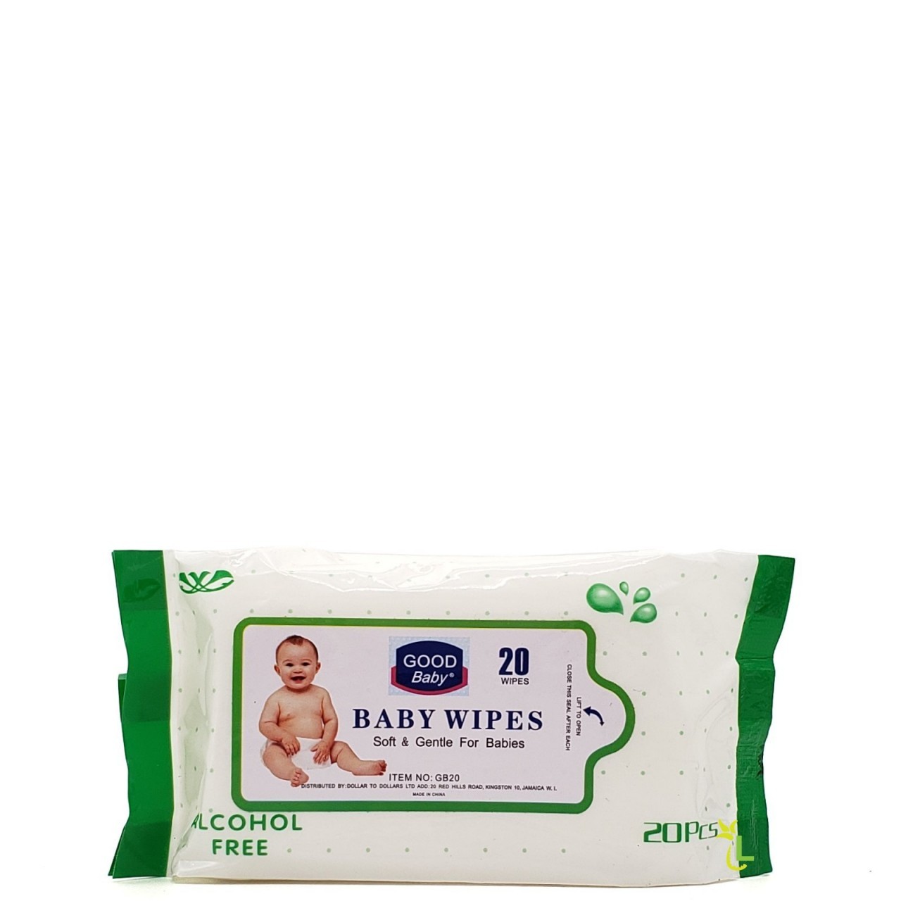 GOOD BABY WIPES 20s