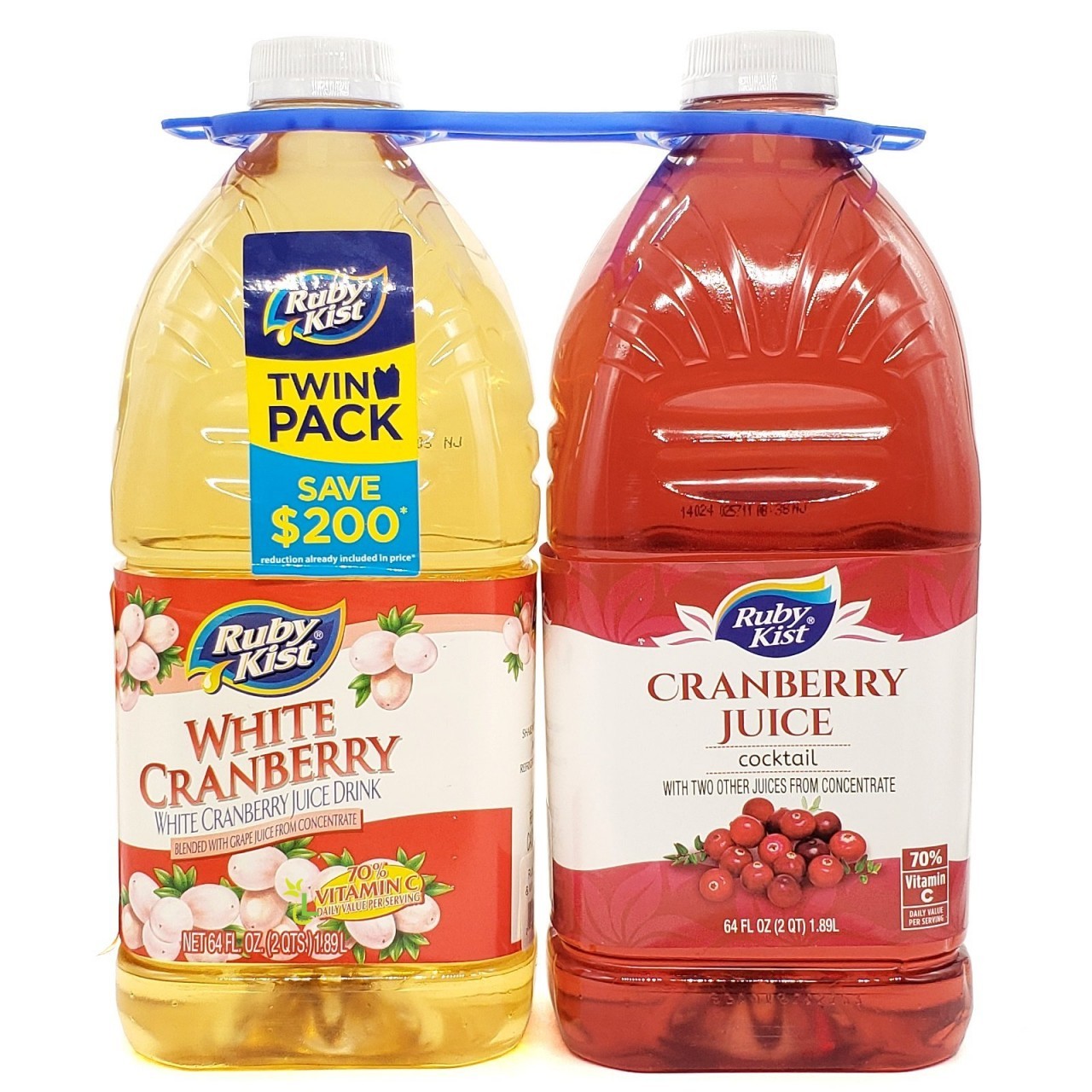 RUBY KIST CRAN & WHITE CRAN 2x64oz