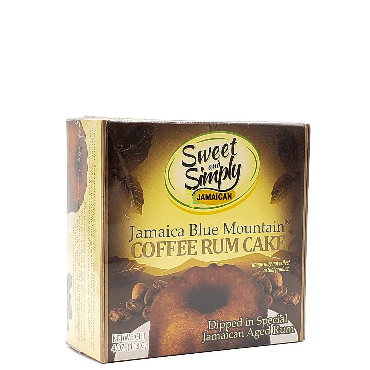 SWEET & SIMPLY COFFEE RUM CAKE 4oz