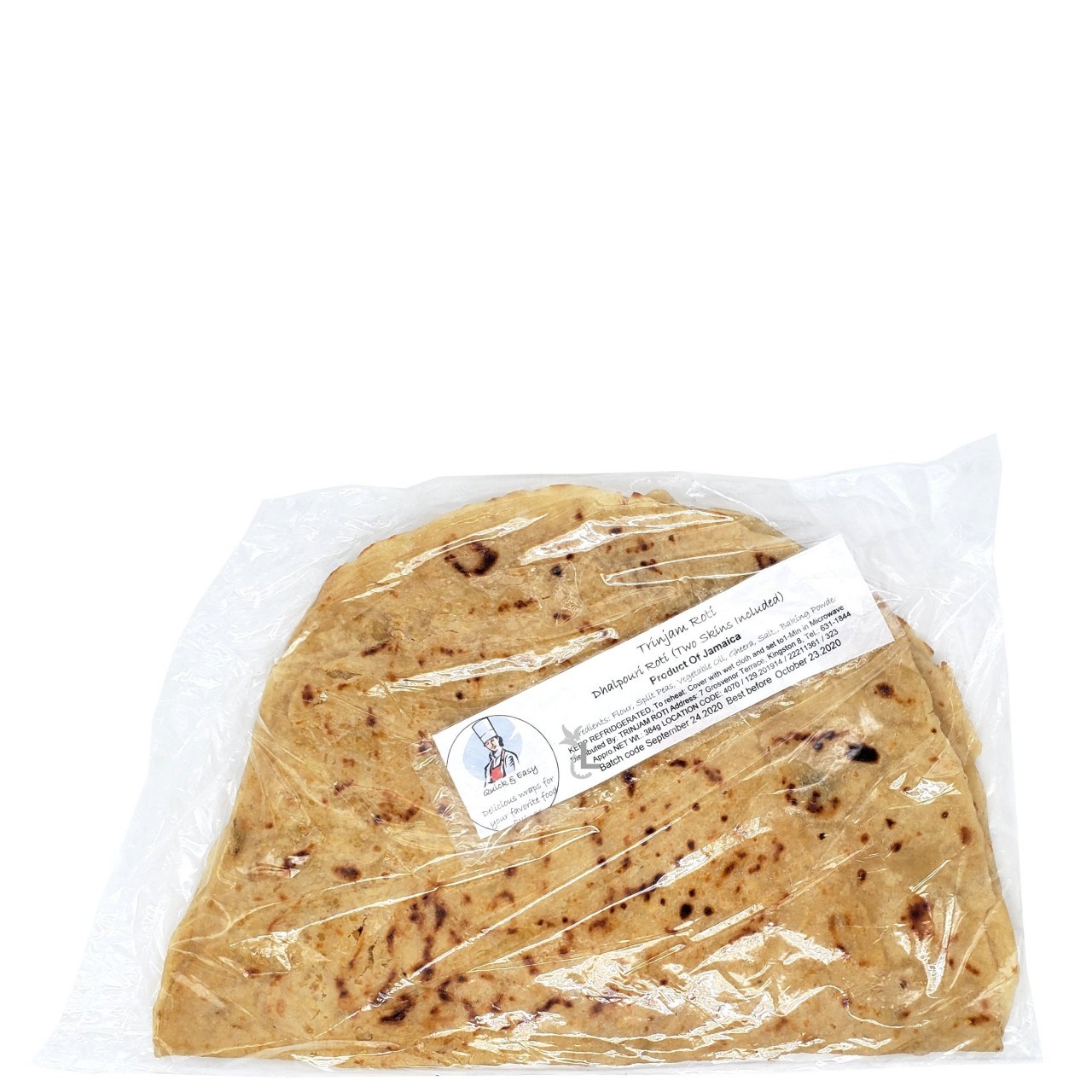 TRINJAM DHALPOURI ROTI SKIN 2s