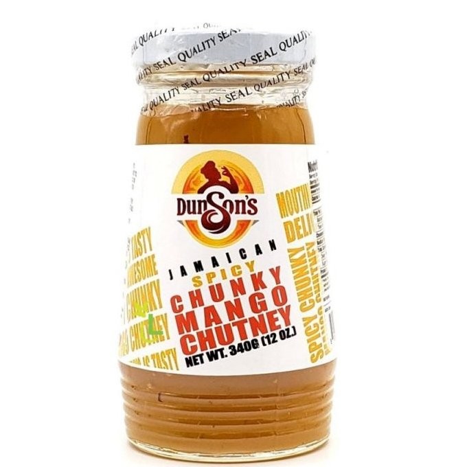 DUNSONS SPICY CHUNKY MANGO 12oz