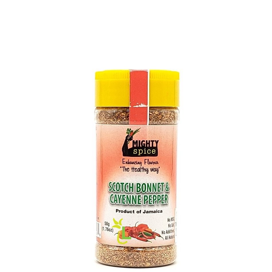 MIGHTY SPICE SCOTCH BONNET & CAYENNE 50g