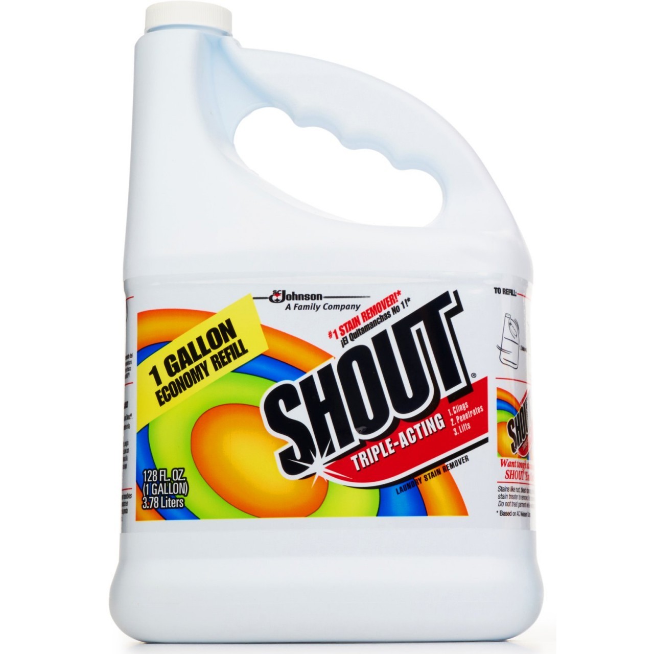 SHOUT TRIPLE ACTING 128oz