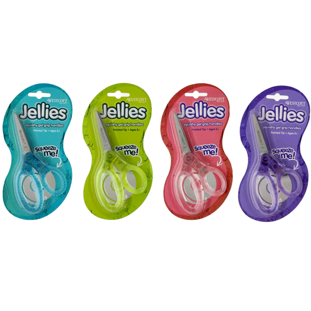 Squishy Gel Grip Scissors