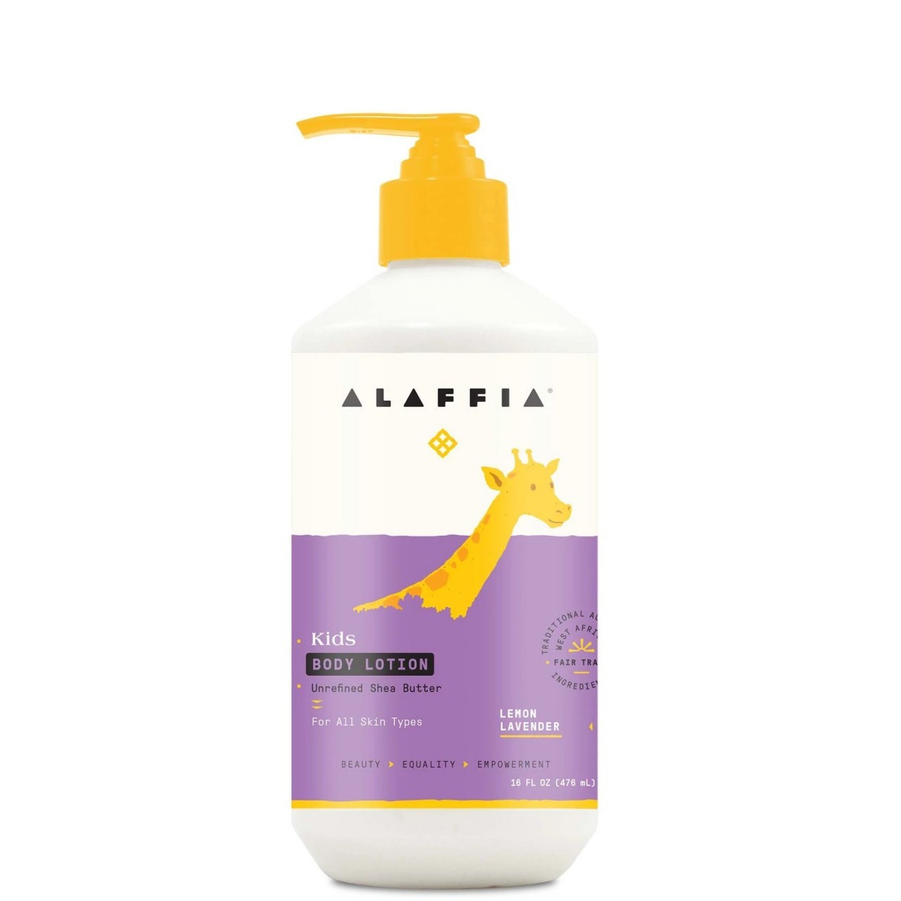 ALAFFIA KIDS LOTION LEMON LAVENDER 16oz